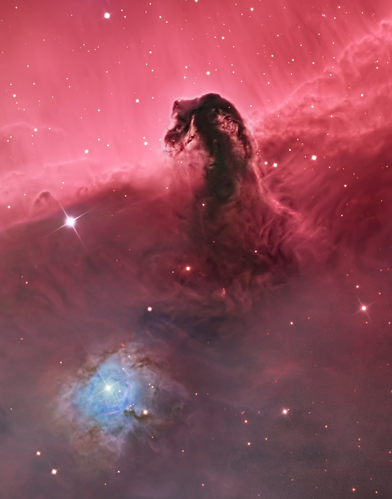 Astrophotography by AAAP Members will be featured at the AAAP November Meeting. Here is an example of an astrophotograph taken by an AAAP member. Horsehead Nebula by Bill Snyder. For more on this photo, please scan over earlier posts.
