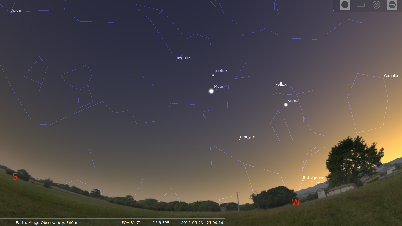 Stellarium web